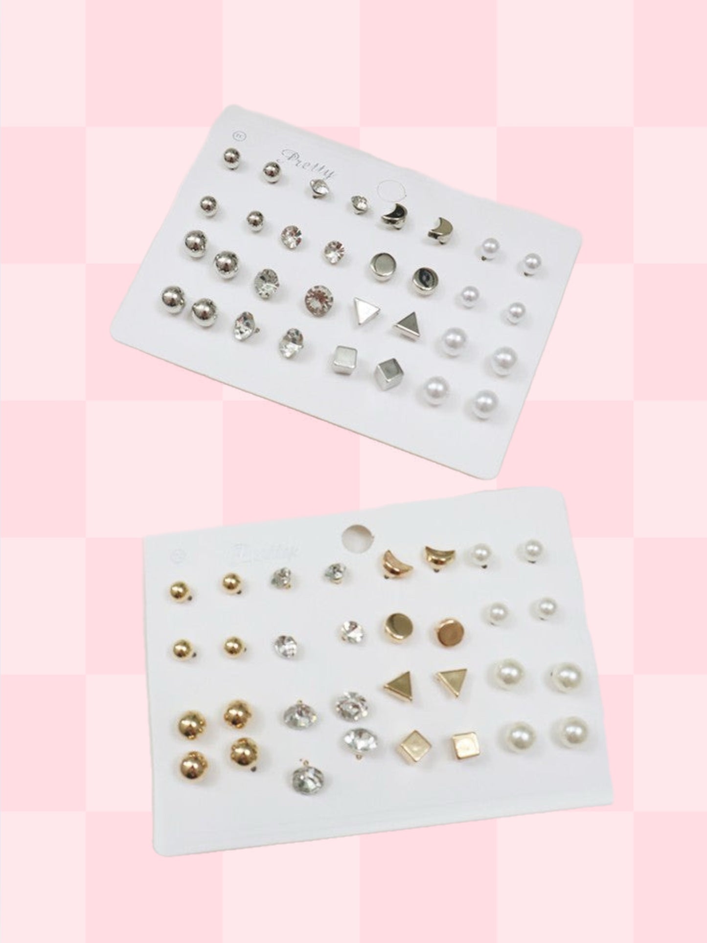 Hey, Stud Earring Set