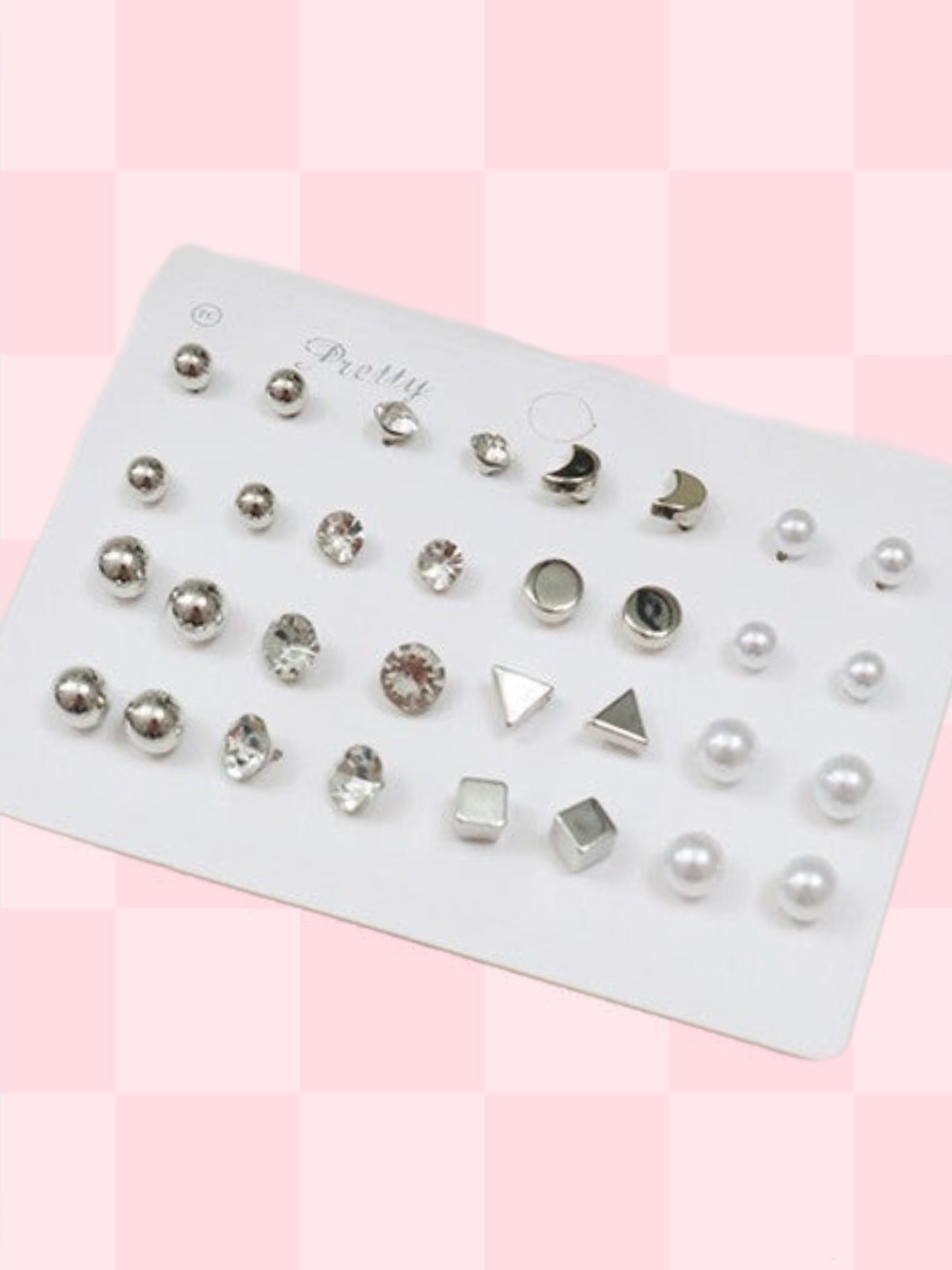 Hey, Stud Earring Set