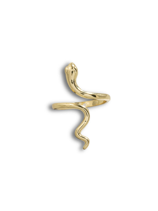 Golden Serpent Ring