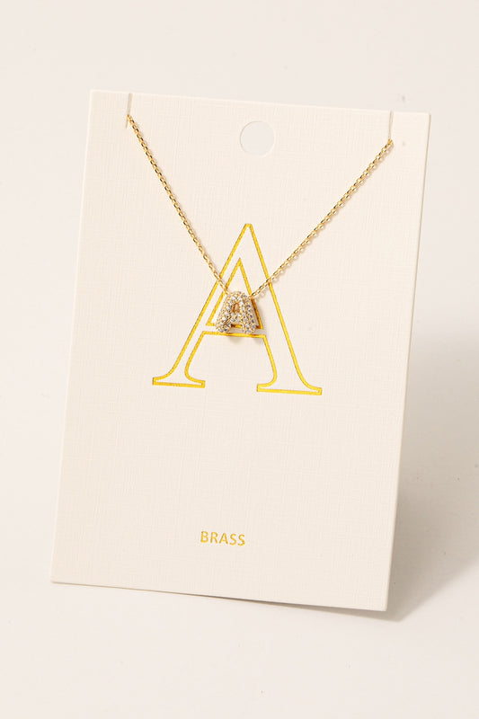 Initial Impression Necklace