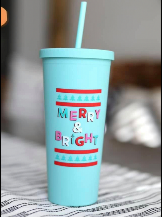 Merry + Bright Tumbler